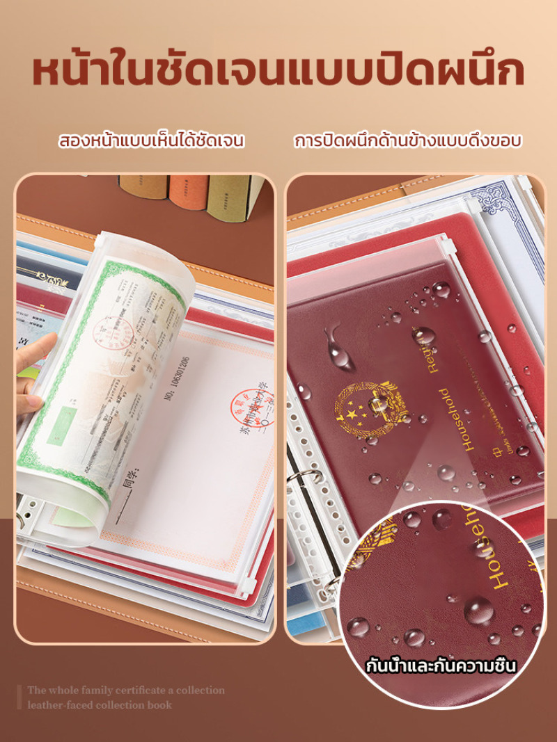 A4 Magnetic Closure Family Doc - Travel Accessories Must Have ulasan dan harga