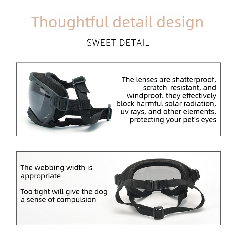 Pet Goggles Wind Sand UV Prote - Travel Accessories Ideas ulasan dan harga