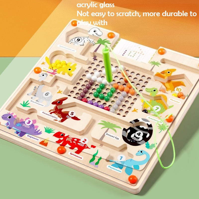 Magnetic Color and Number Maze - Travel Accessories For Toddlers ulasan dan harga
