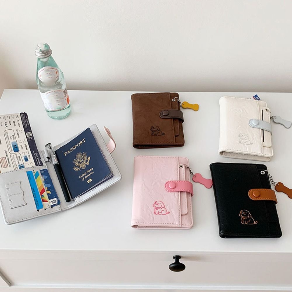Card Holder PU Passport Bag Cu - Travel Accessories Wallet ulasan dan harga