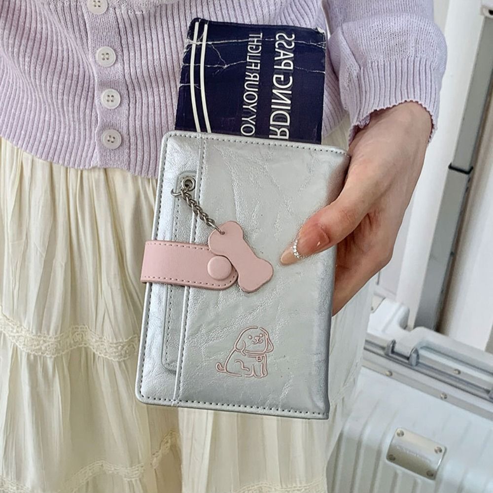 Card Holder PU Passport Bag Cu - Travel Accessories Wallet ulasan dan harga