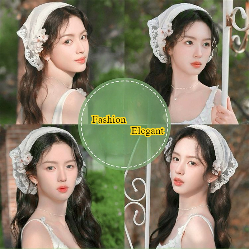 2025 Lace Headband Scarf for W - Travel Accessories For Elderly ulasan dan harga