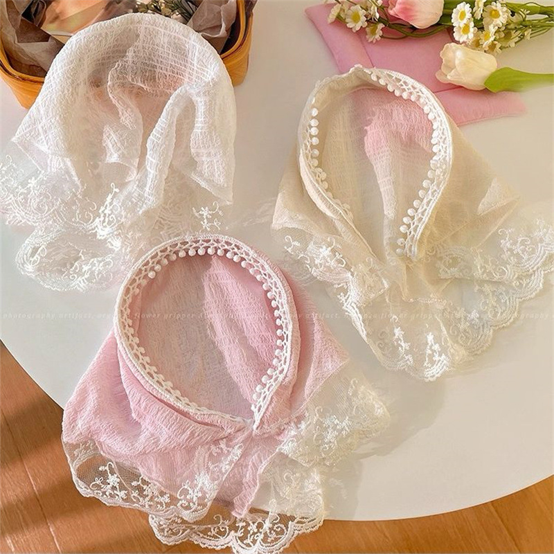 2025 Lace Headband Scarf for W - Travel Accessories For Elderly ulasan dan harga