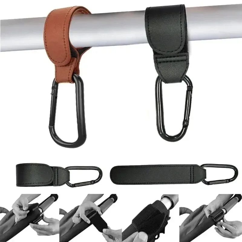 Baby Stroller Hook Fashion PU  - Travel Accessories For 4 Year Old ulasan dan harga