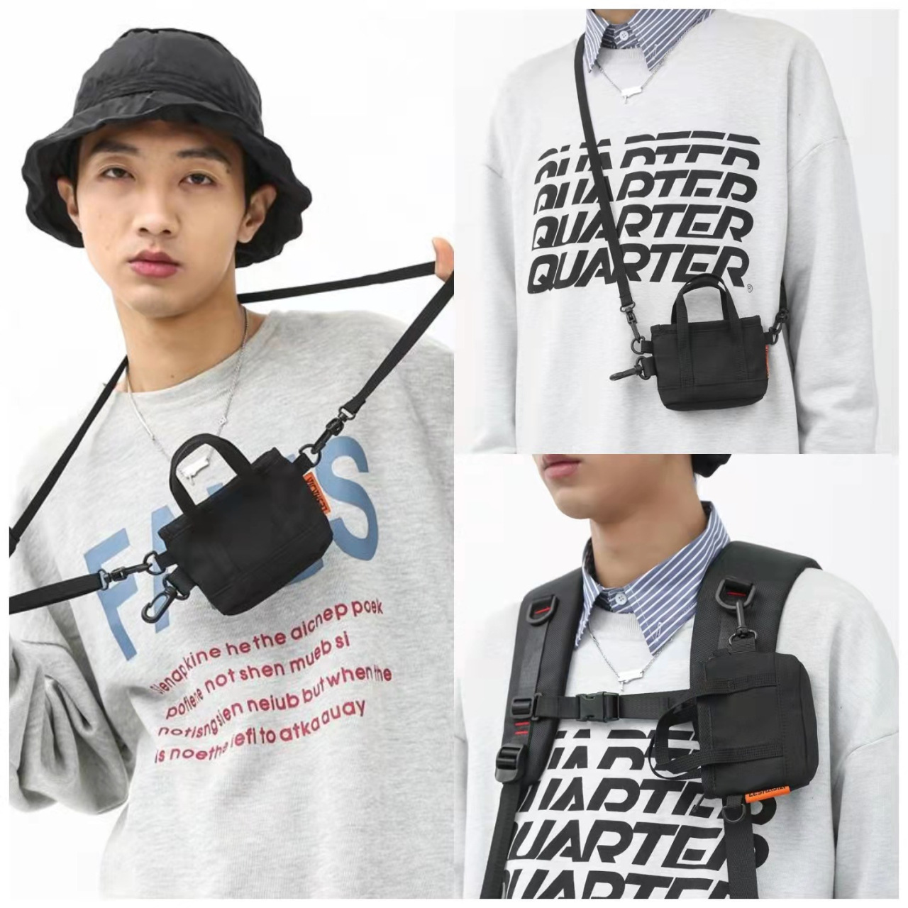 Mini Crossbody Bag, Versatile  - Travel Accessories Wallet ulasan dan harga