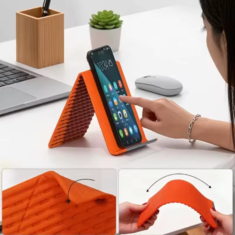 Lazy Portable Phone Stand Sili - Travel Accessories Must Have ulasan dan harga