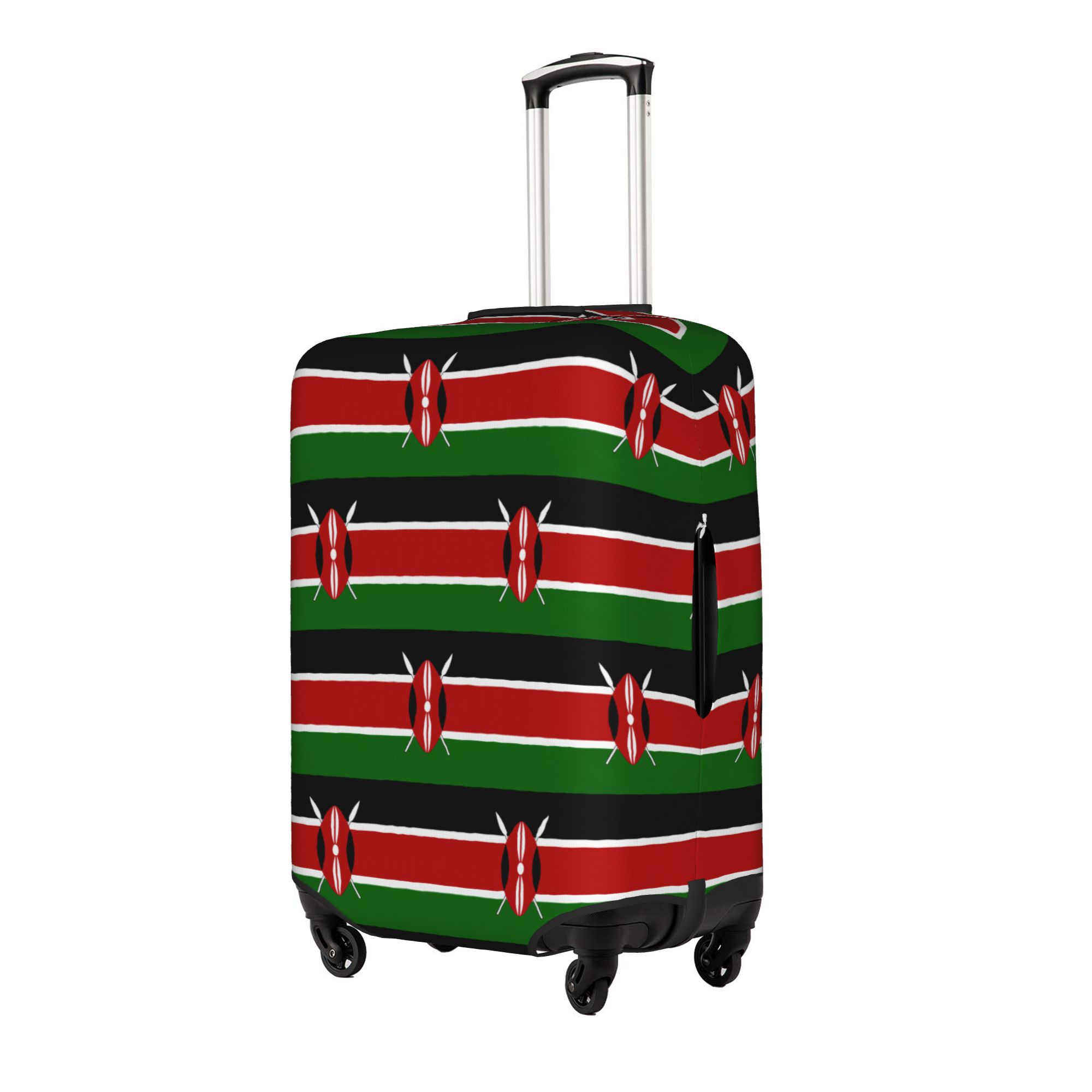 Kenya Flag  Luggage Cover Elas - Travel Accessories Kenya ulasan dan harga